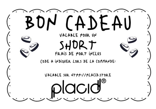 Bon-cadeau SHORT