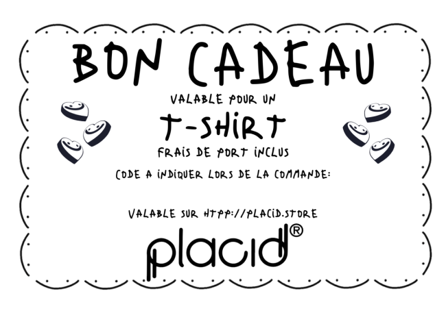 Bon-cadeau T-SHIRT