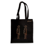Tote bag Noir - HAPPY FLOPPY - 1