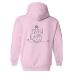 Hoodie Rose pâle - VIVE LA VIE