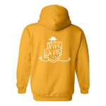 Hoodie Yellow Gold - Vive la vie