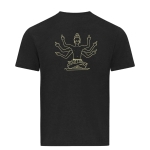 T-Shirt Noir - B2oda Jaune pastel