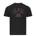 T-Shirt Noir - B2oda Rose pâle