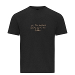T-Shirt Noir - Balec beige