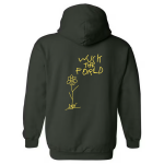 Hoodie Vert forêt - Wuck - jaune