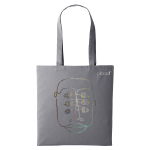 Tote bag Gris - 6yeux - iridescent